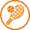Icon illustrating BEACH TENNIS COURTS
