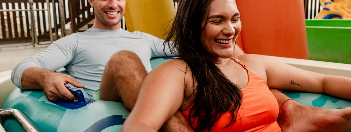 Veja atrações moderadas e leves para adultos que querem curtir o Aqua Park com calma