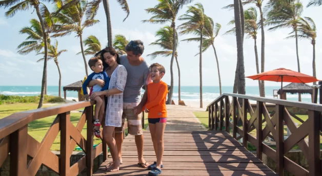 Veja como é a hospedagem no Suites Beach Park Resort