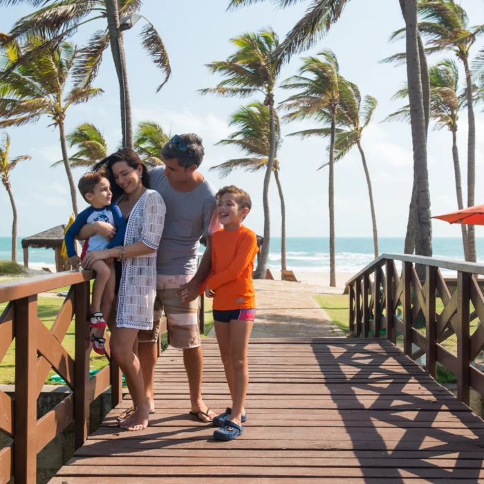 Veja como é a hospedagem no Suites Beach Park Resort