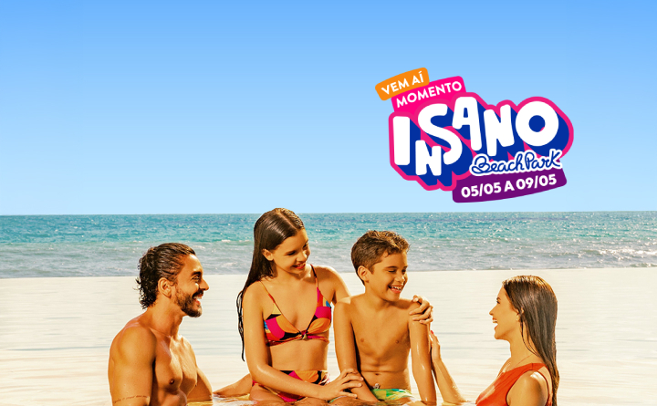 Momento Insano Beach Park está de volta: aproveite diárias com até 40% de desconto
