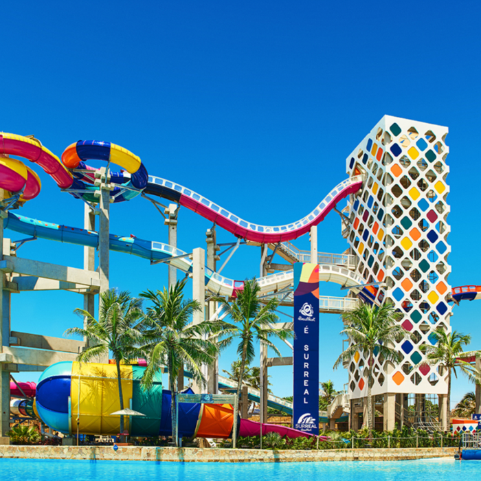 Surreal: a montanha-russa aquática mais alta do mundo é do Brasil, e tem o selo do Guinness